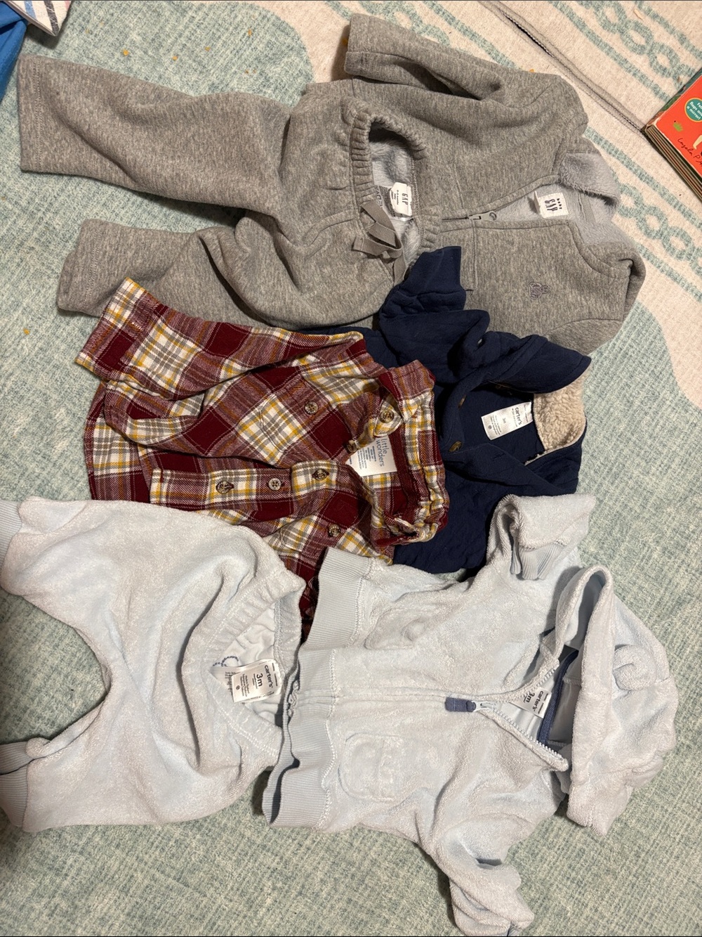Boys fall/winter bundle, 0-3 mo
